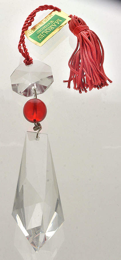 Marquis Collection Ornament Ruby Jewel Icicles-Octagon  - No Box by Waterford Crystal-1