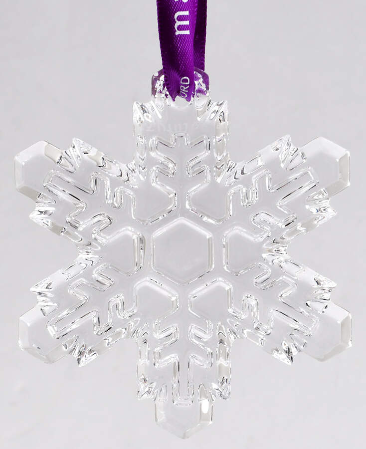 Marquis Collection Ornament Snowflake Ornament - Boxed by Waterford Crystal-1