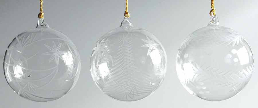 Marquis Collection Ornament Christmas Celebrations-Set Of 3 - Boxed by Waterford Crystal-1