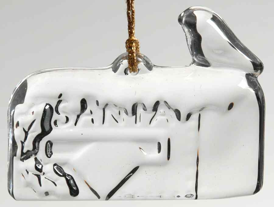 Marquis Collection Ornament Santa's Mailbox - No Box by Waterford Crystal-1
