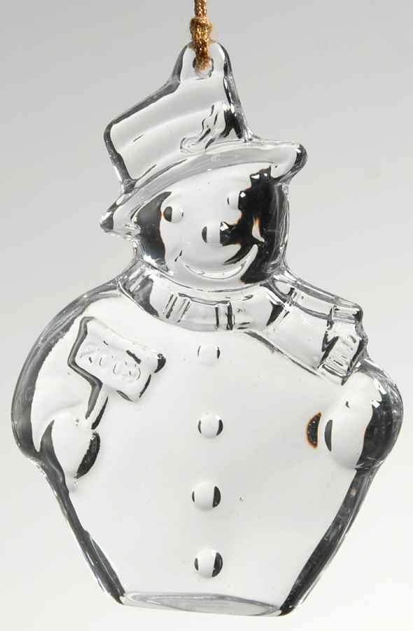 Marquis Collection Ornament Snowman Ornament - Boxed by Waterford Crystal-1