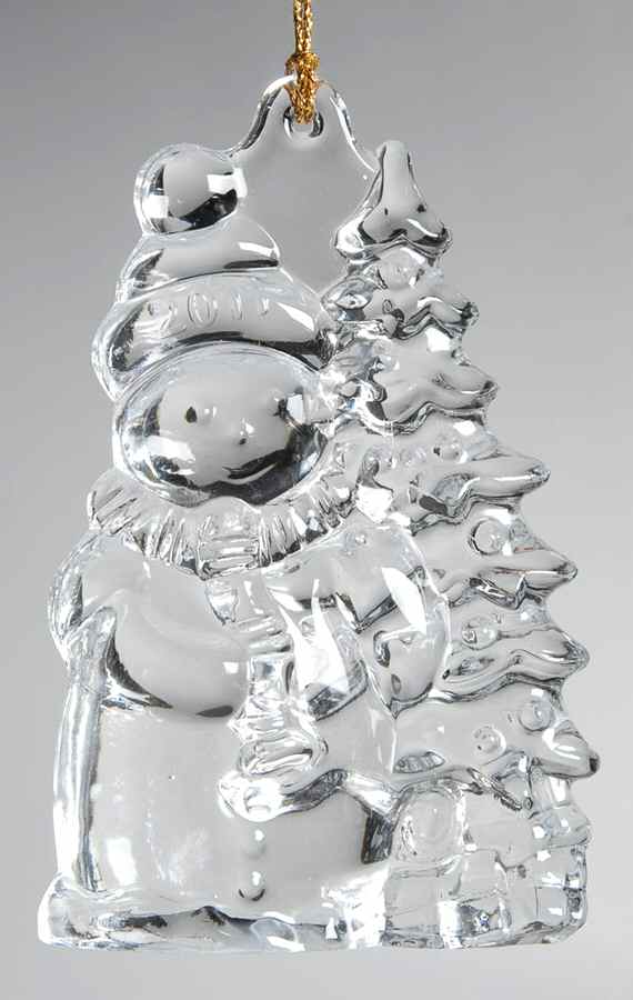 Marquis Collection Ornament 2011-Snowman - Boxed by Waterford Crystal-1