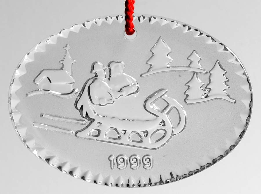 Joys of Winter Sleighride - Boxed by Waterford Crystal-1