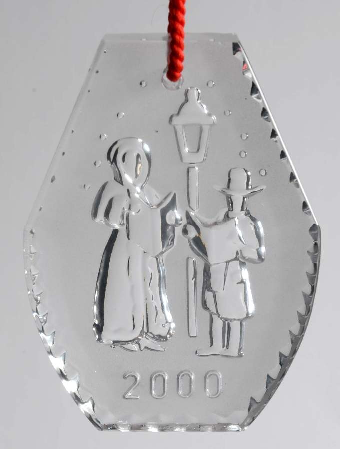 Joys of Winter Carolers - No Box by Waterford Crystal-1