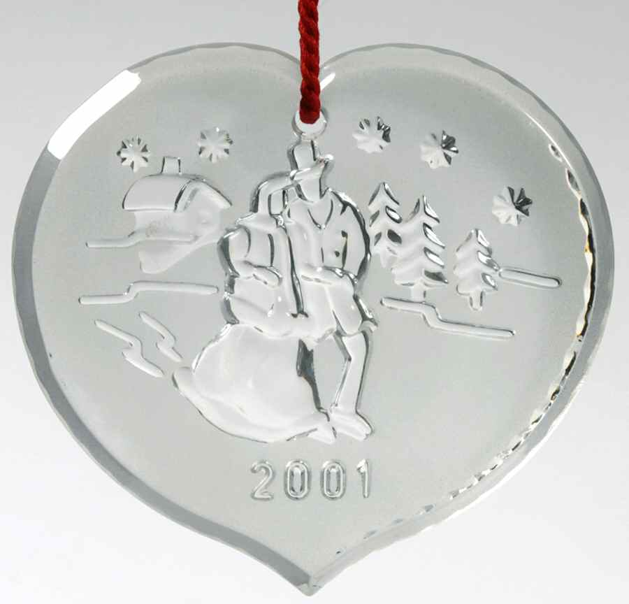 Joys of Winter Ice Skaters - No Box by Waterford Crystal-1