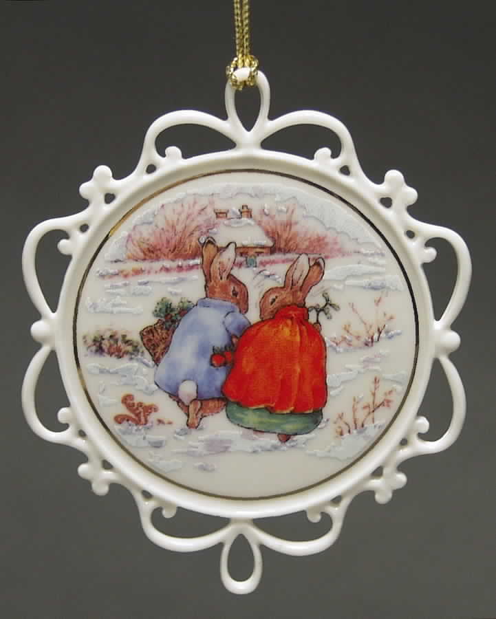 Peter Rabbit Ornament The Visit - No Box by Wedgwood-1