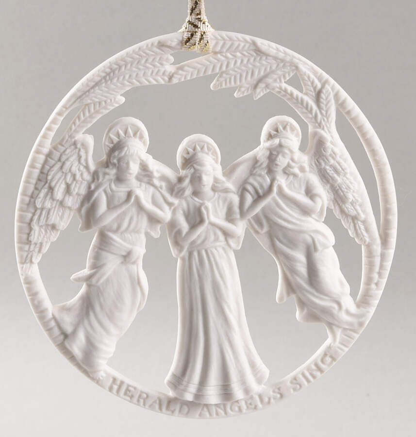Nativity-Jasperware Heralding Angels - Boxed by Wedgwood-1