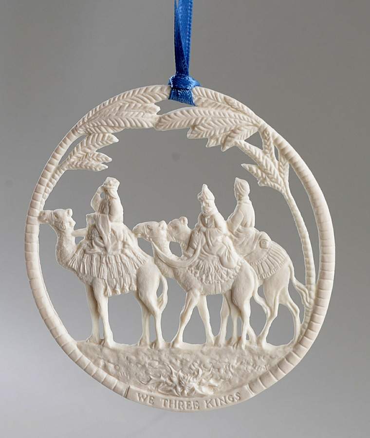 Nativity-Jasperware We Three Kings - Boxed by Wedgwood-1