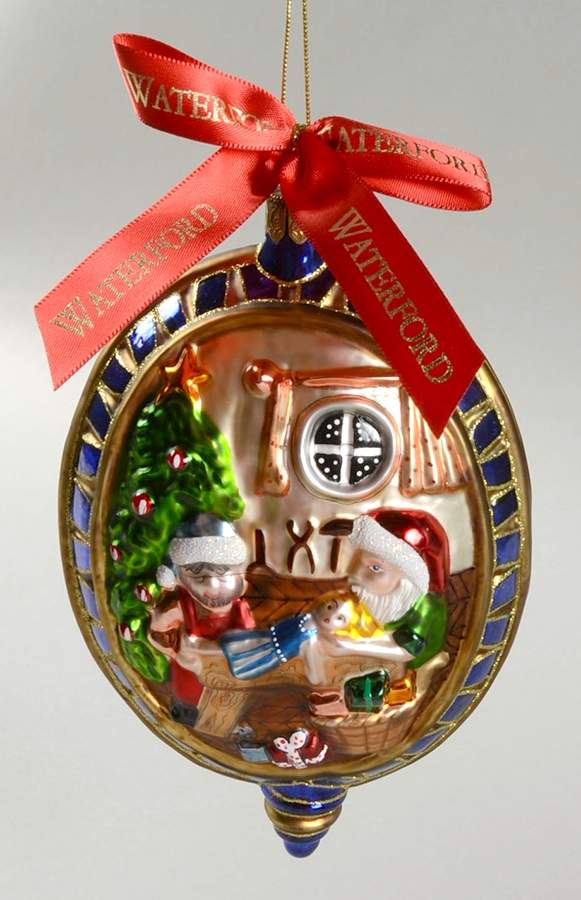 Santa Collection-Hoilday Heirlooms Christmas Wish List - Boxed by Waterford Crystal-1