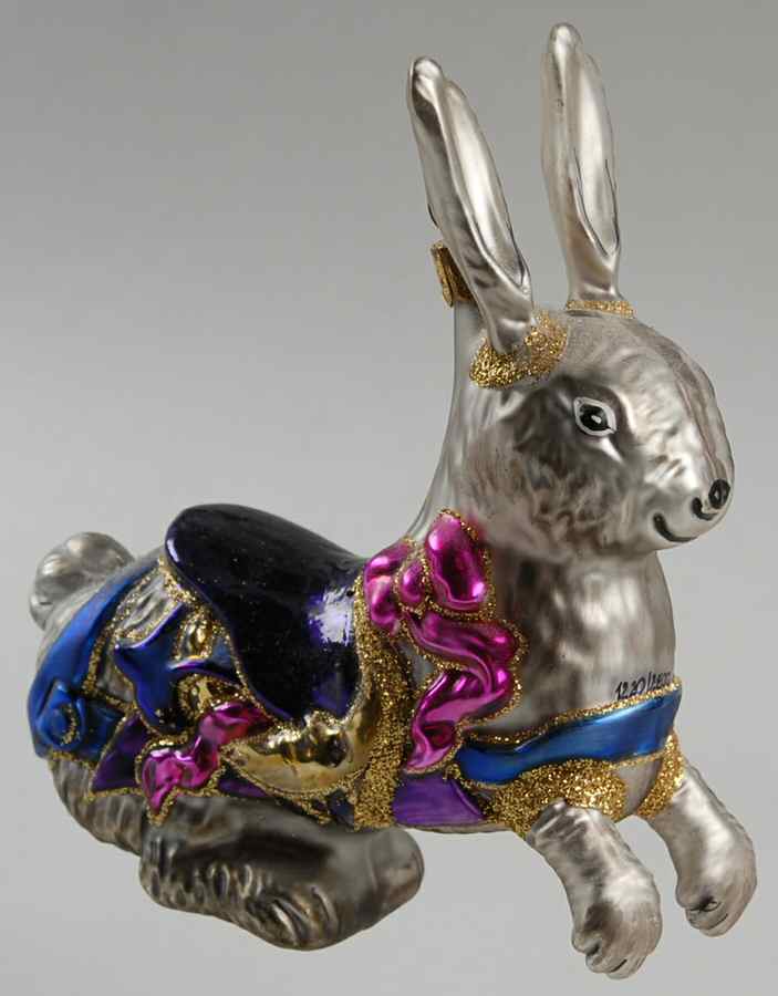 Waterford Collector Society Carousel Rabbit - Boxed by Waterford Crystal-1