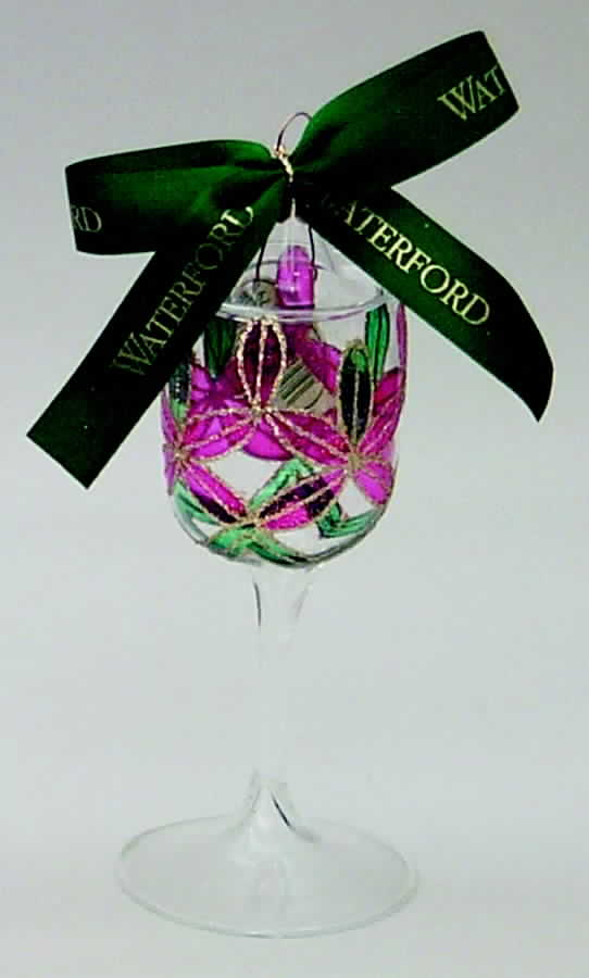 Mini Glasses-Ornament Lismore Wine Glass - Boxed by Waterford Crystal-1