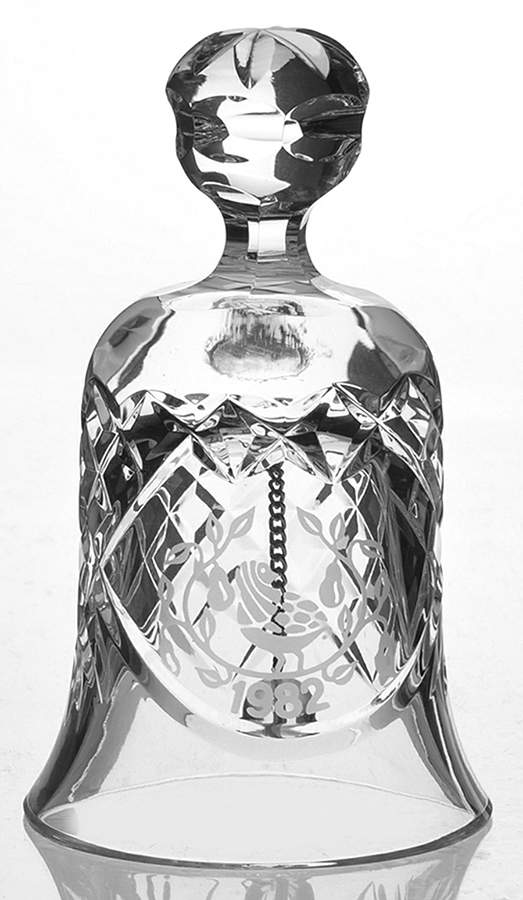 Waterford Bells Partridge For Richs Department Store - With Box by Waterford Crystal-1