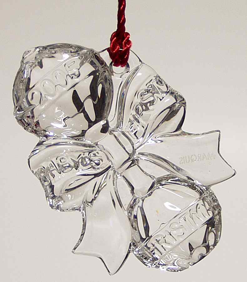 Marquis Baby's First Christmas Rattle - Boxed by Waterford Crystal-1