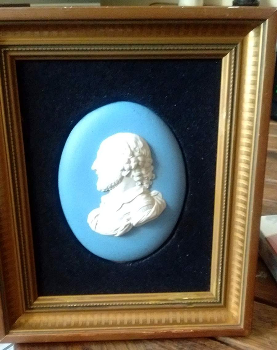 Jasperware Plaque-Personalities Colonel Charles Young - Boxed by Wedgwood-1