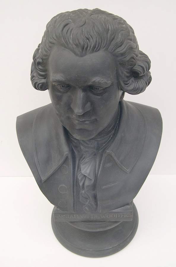 Black Basalt Bust Josiah Wedgwood - No Box by Wedgwood-1