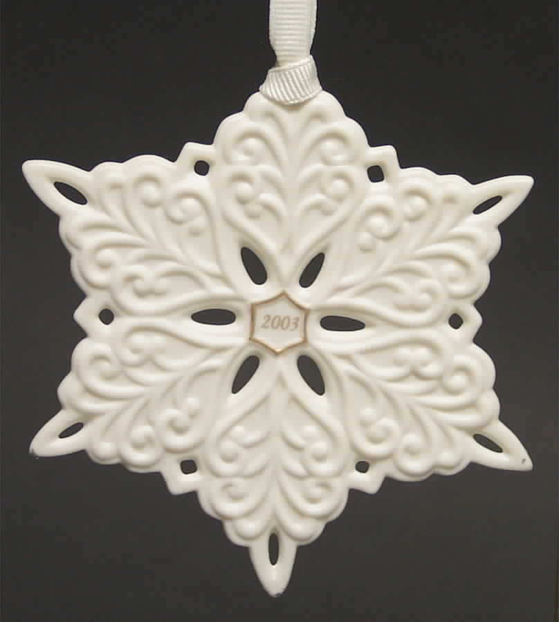 Jasperware Snowflake 2003 Annual - Boxed by Wedgwood-1