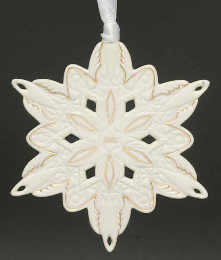 Jasperware Snowflake 2002 Annual - No Box by Wedgwood-1