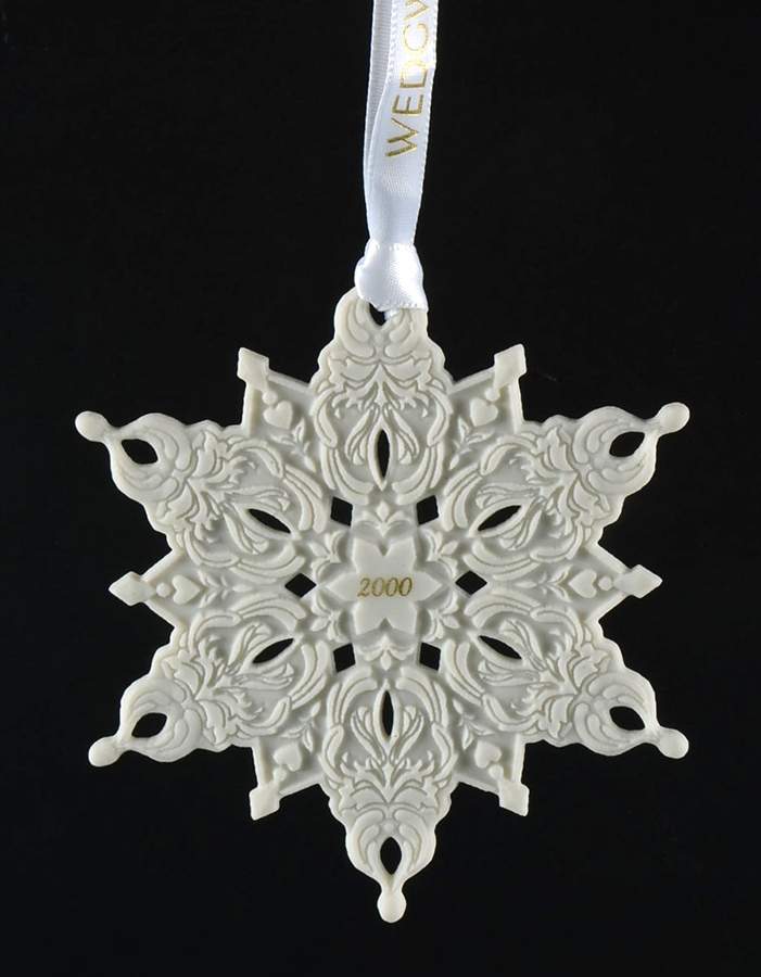 Jasperware Snowflake 2000 Annual - Boxed by Wedgwood-1