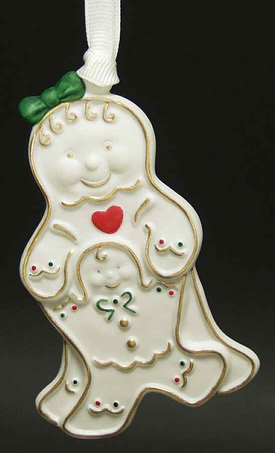 Gingerbread People Baby's 1st Christmas - No Box by Wedgwood-1
