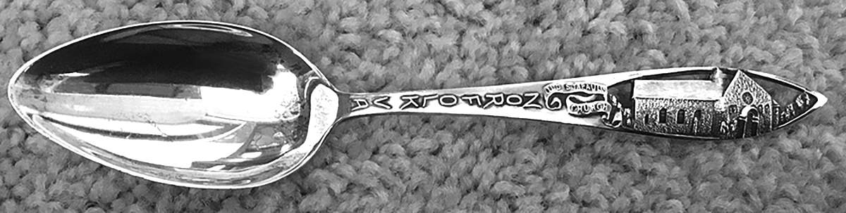Sterling Souvenir Spoons Norfolk Va-Old St Pauls Church - No Box by Watson-1