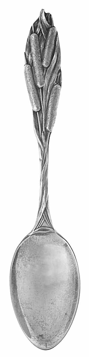 Sterling Souvenir Spoons Cat O' Nine Tail - No Box by Watson-1