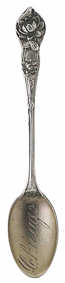 Sterling Souvenir Spoons Chicago - No Box by Watson-1