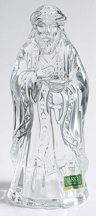 Marquis Nativity Wise Man-Two Hands Holding Gift - No Box by Waterford Crystal-1