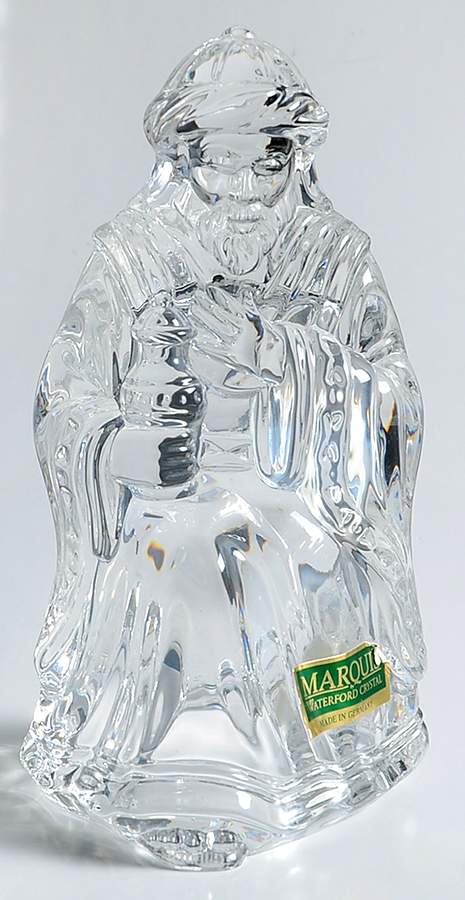 Marquis Nativity Wise Man Kneeling - No Box by Waterford Crystal-1