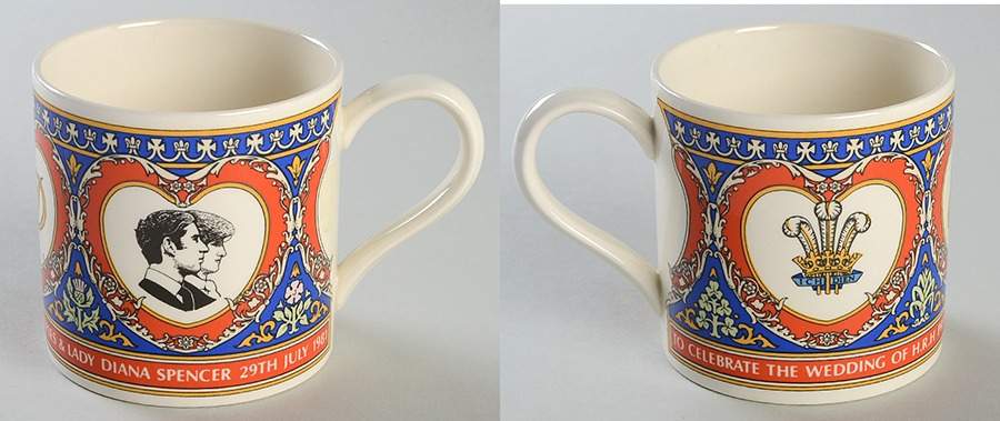 Wedgwood Royal Commemorative Giftware Charles & Diana Wedding Mug - Boxed by Wedgwood-1