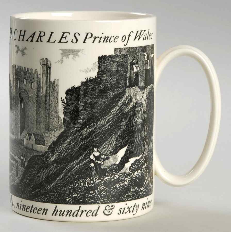 Wedgwood Royal Commemorative Giftware Charles Prince Of Wales Investiture Mug - No Box by Wedgwood-1