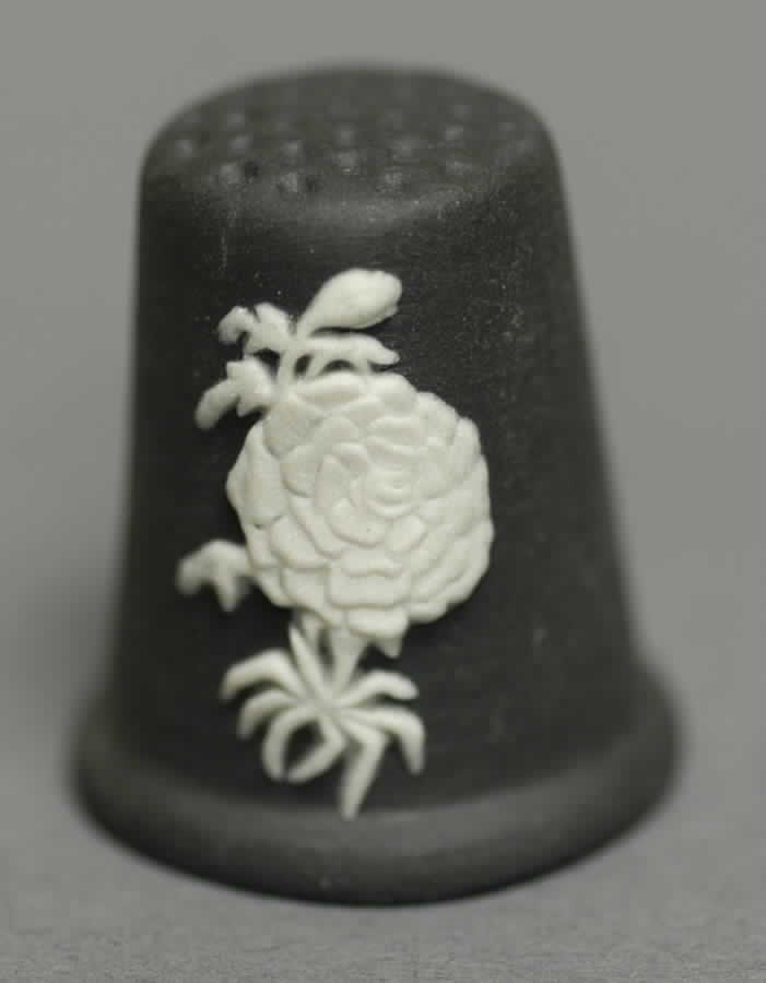 Jasperware Months Of The Year October-Black - No Box by Wedgwood-1