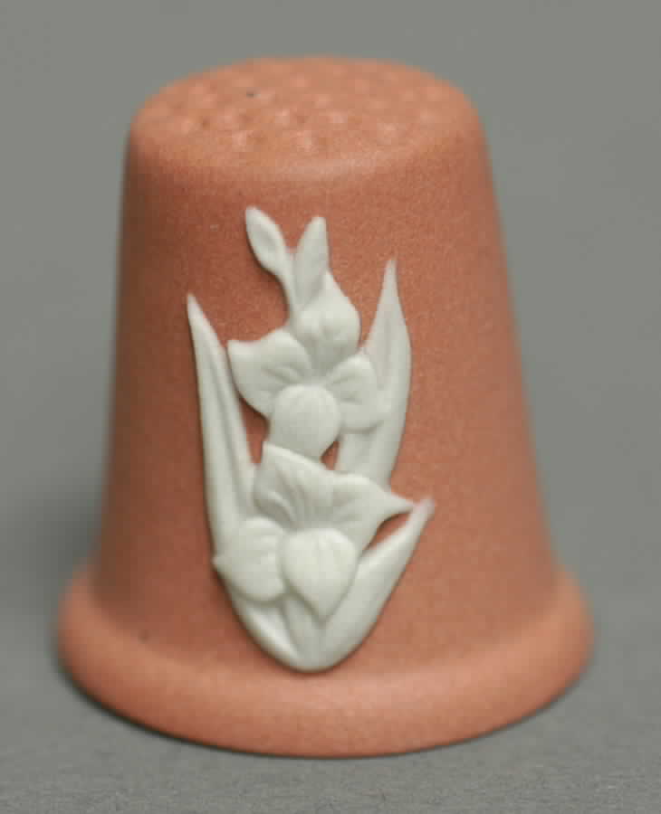 Jasperware Months Of The Year August-Terra Cotta - No Box by Wedgwood-1