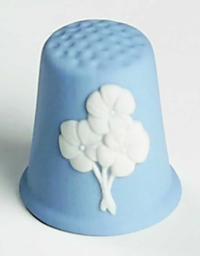 Jasperware Months Of The Year February-Pale Blue - No Box by Wedgwood-1