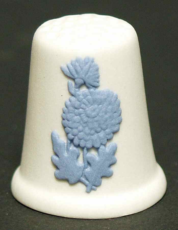 Jasperware Months Of The Year November-Lavender On Cream Color - No Box by Wedgwood-1