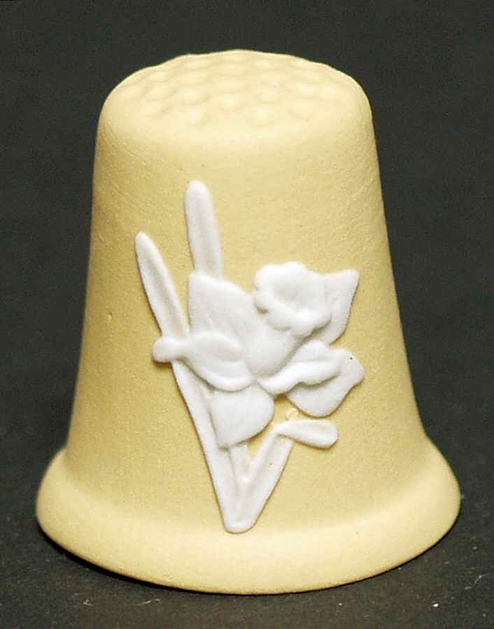 Jasperware Months Of The Year March-Cane - Boxed by Wedgwood-1