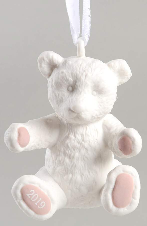 Baby's First Christmas Baby's 1st Teddy Bear - Pink - Boxed by Wedgwood-1