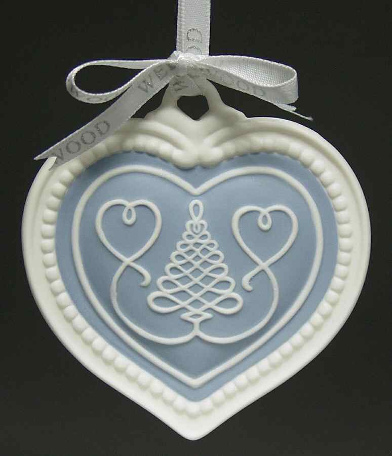 Our First Christmas Together Our First Christmas-Heart Blue - No Box by Wedgwood-1