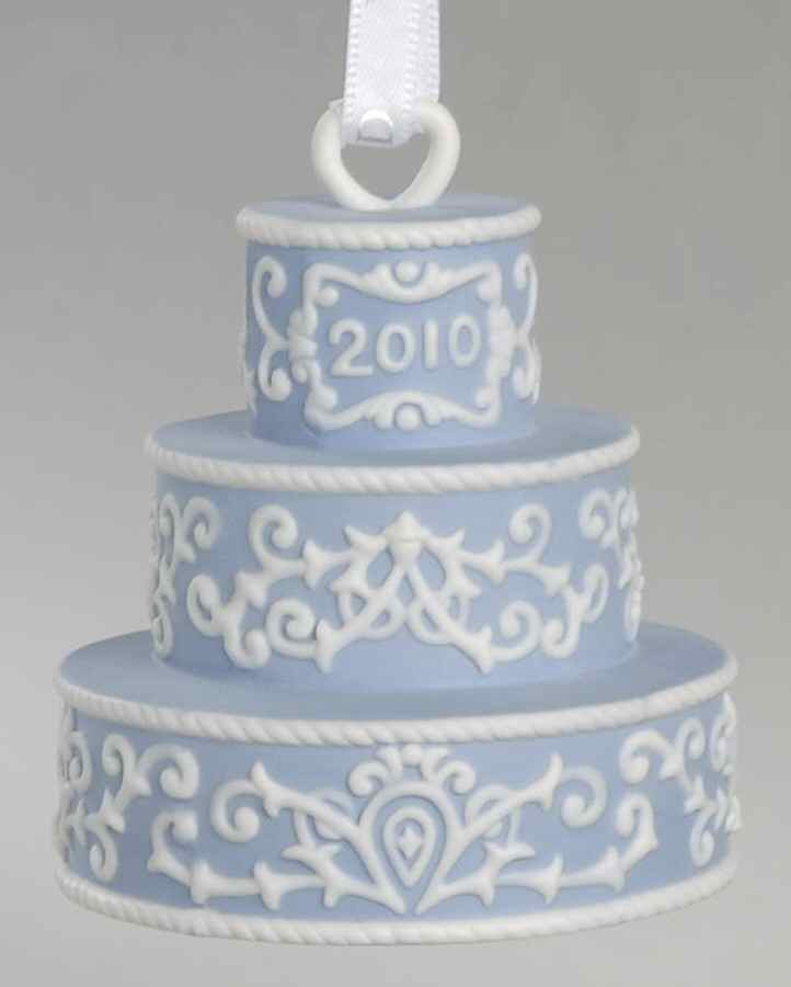 Our First Christmas Together Our First Christmas-Cake-Blue - No Box by Wedgwood-1
