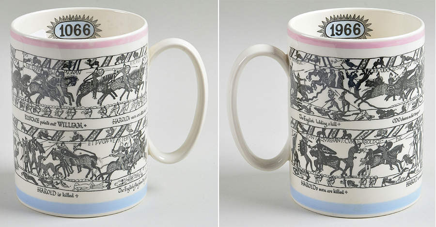 Wedgwood Mugs The Bayeux Tapestry-Dates Inside - No Box by Wedgwood-1