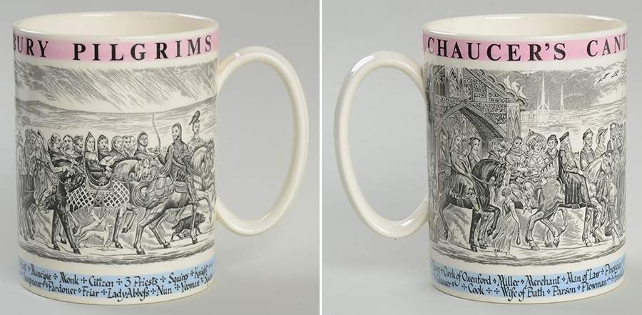 Wedgwood Mugs Geoffrey Chaucer - No Box by Wedgwood-1