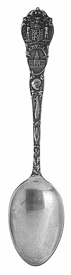 State Spoon Maryland - No Box by Weidlich Silver-1