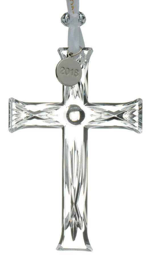 Cross Ornament 2018 Cross - Boxed by Waterford Crystal-1