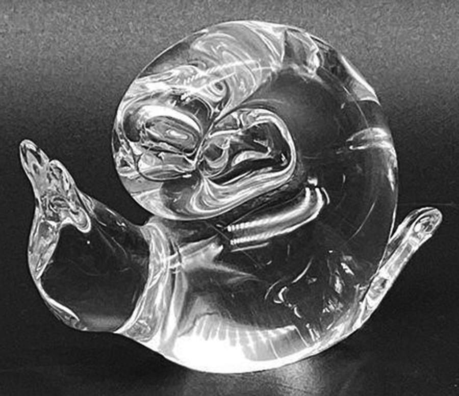 Wedgwood Crystal Figurines and Giftware Clear Snail - No Box by Wedgwood-1