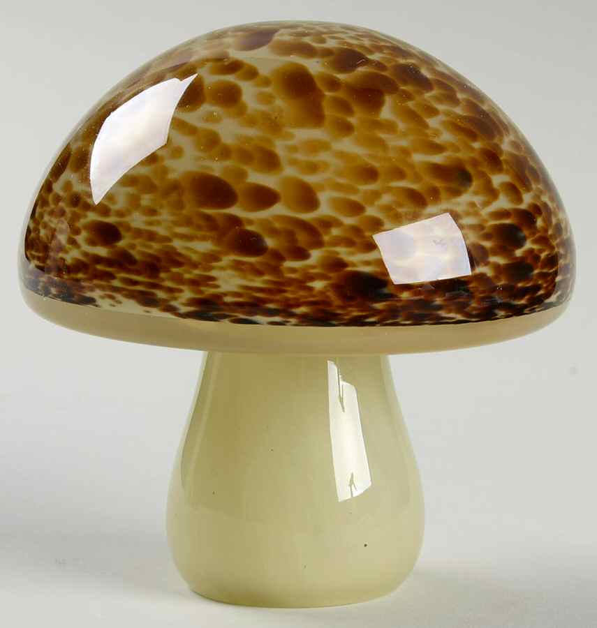 Wedgwood Crystal Figurines and Giftware Mushroom Brown Speckled - Boxed by Wedgwood-1