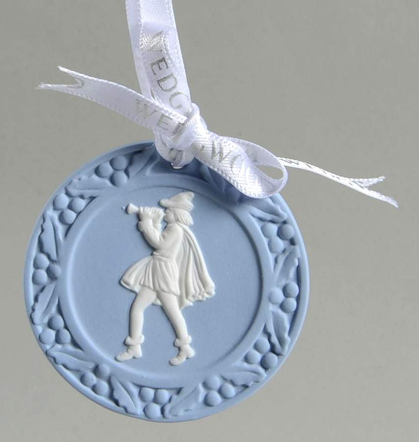 Twelve Days of Christmas-Flat Eleven Pipers Piping - Boxed by Wedgwood-1