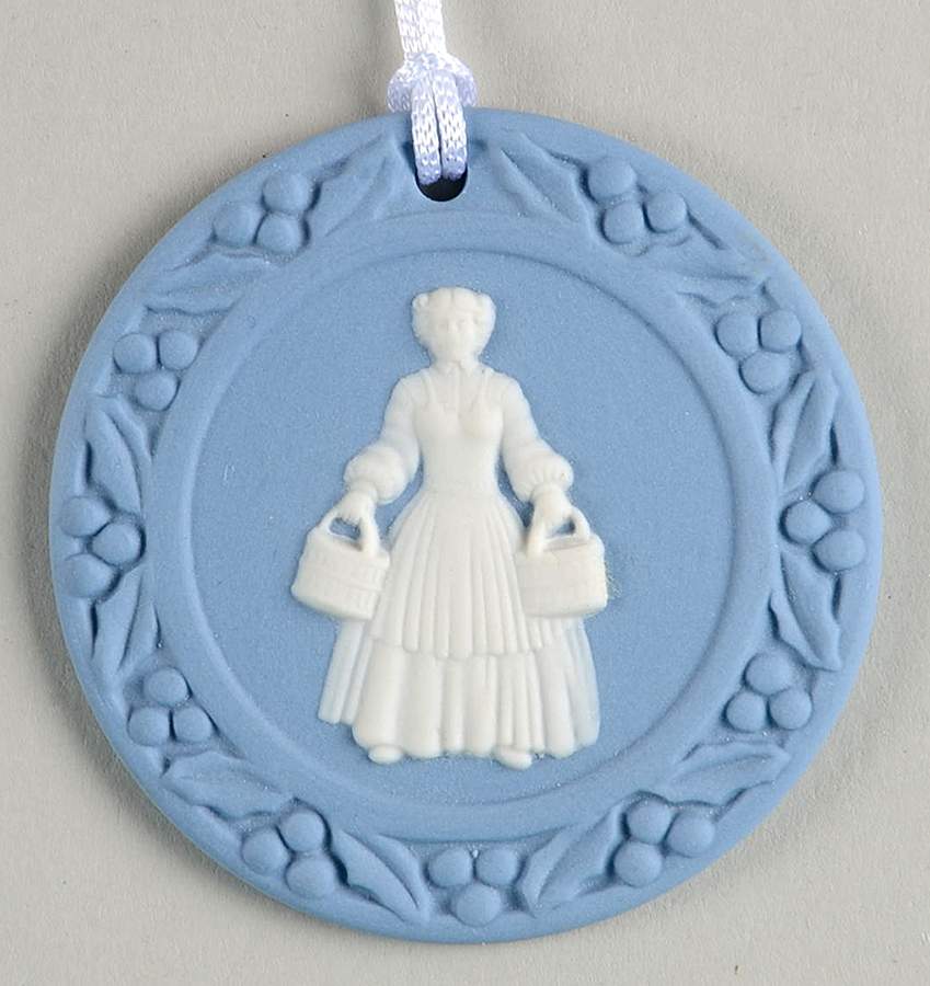 Twelve Days of Christmas-Flat Eight Maids A Milking - Boxed by Wedgwood-1