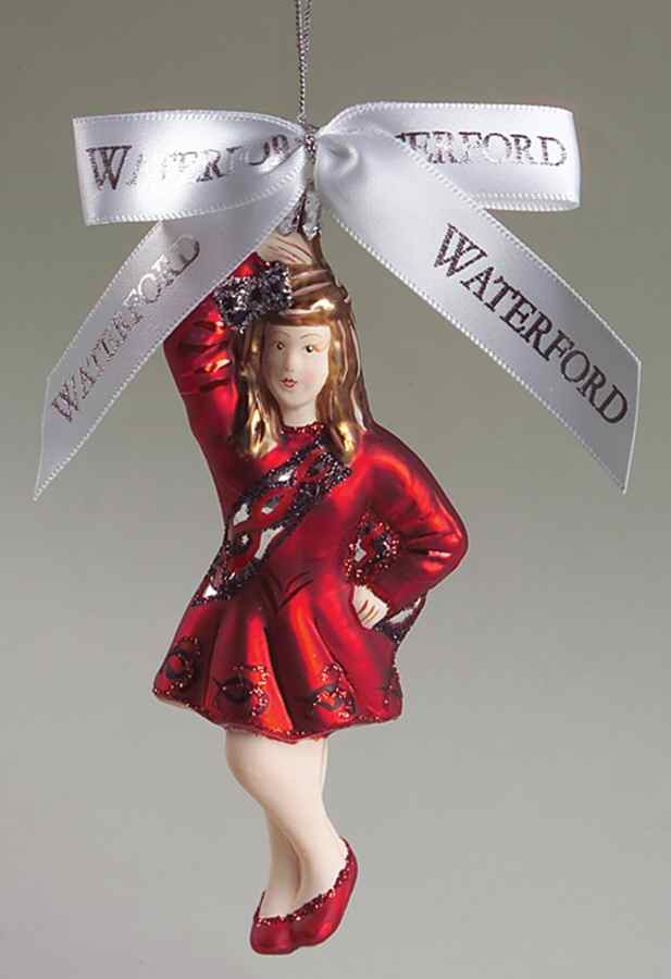 Irish Dancer Ornament Irish Dancer-2006 - Boxed by Waterford Crystal-1