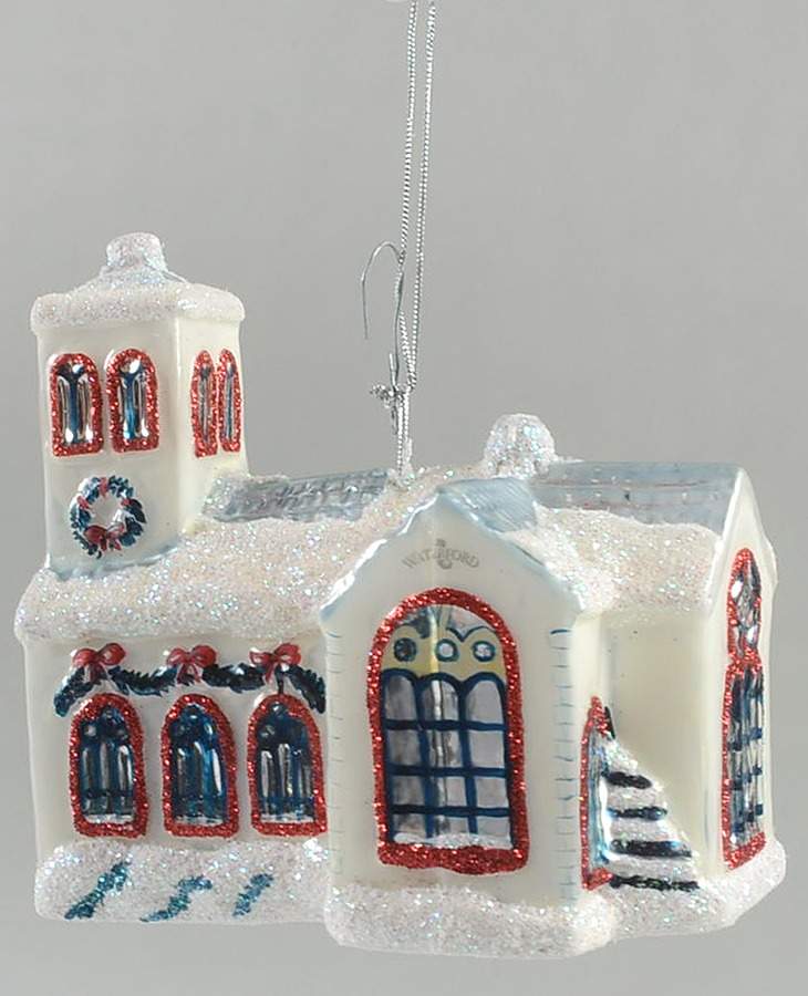 Holiday Heirlooms Ornaments Lismore Carthage Cathedral - No Box by Waterford Crystal-1