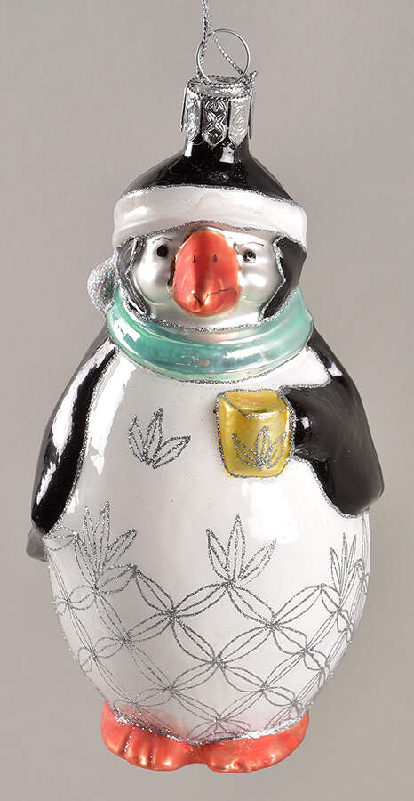 Holiday Heirlooms Ornaments Kilkenny Penguin Boy - No Box by Waterford Crystal-1