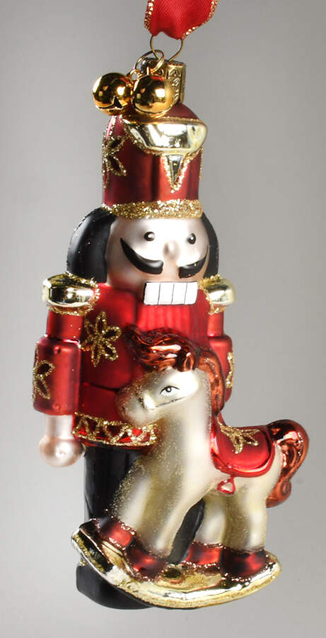 Holiday Heirlooms Ornaments Nutcracker-Christmas Wonders - No Box by Waterford Crystal-1